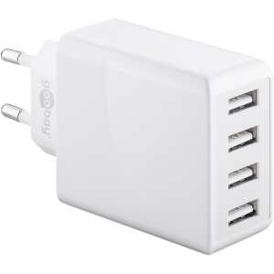 Goobay 230V 4 x USB lader 30W / 3A