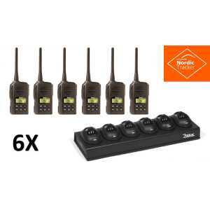 6 stk Zodiac Freetalk Pro  UHF