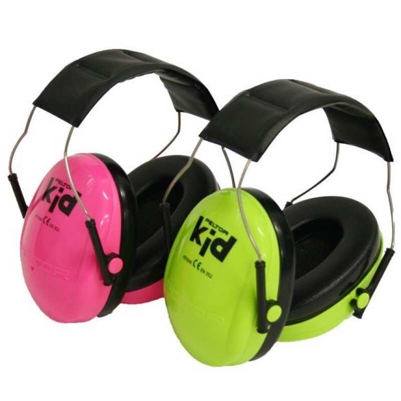 Peltor Kid Neon Grønn - Rosa
