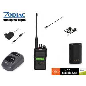 Zodiac Extreme BT Waterproof Digital - Analog Bluetooth Sikringsradio pakke