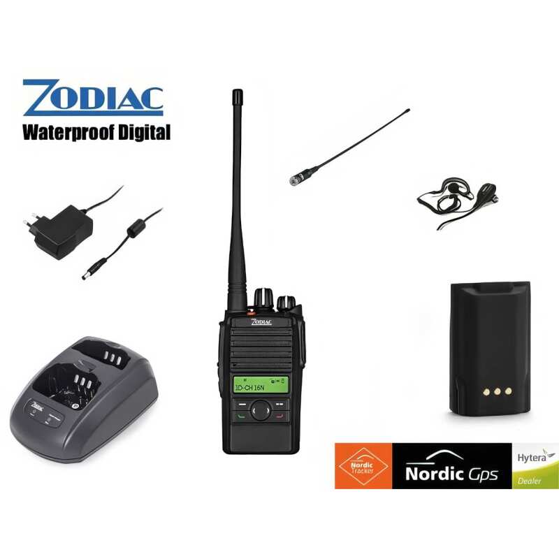 Zodiac Extreme BT Waterproof Digital - Analog Bluetooth Sikringsradio pakke