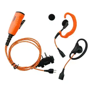 ICOM ProEquip PRO-U610LS/LA FabricLine, 3-i-1, C/D-shell, orange