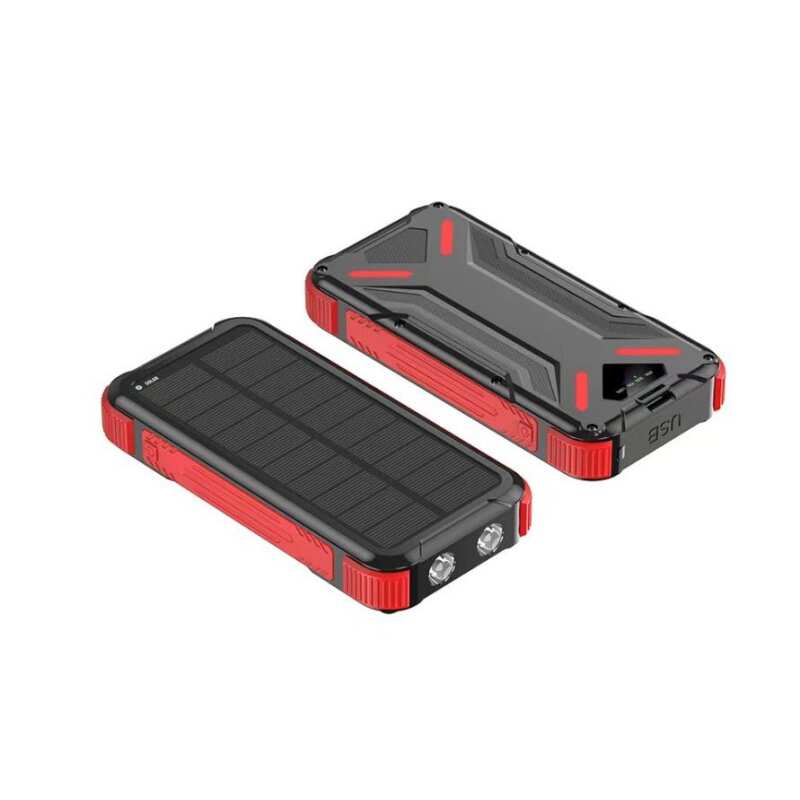 Powerbank med solcelle 20 000 mAh