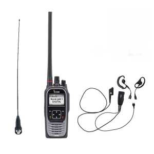 ICOM ProHunt F3400DS Digital/Analog jaktradio pakke med Bluetooth