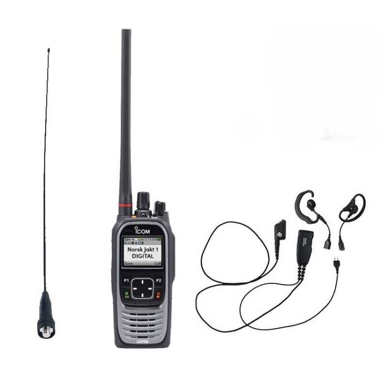 ICOM ProHunt F3400DS Digital/Analog jaktradio pakke med Bluetooth