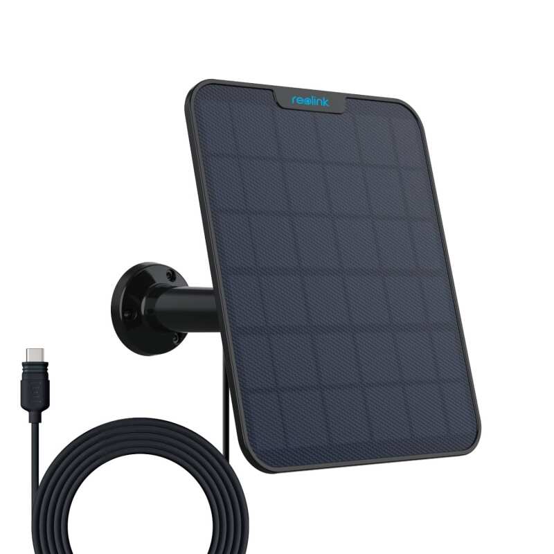 6 watt solcellepanel til Reolink kameraer