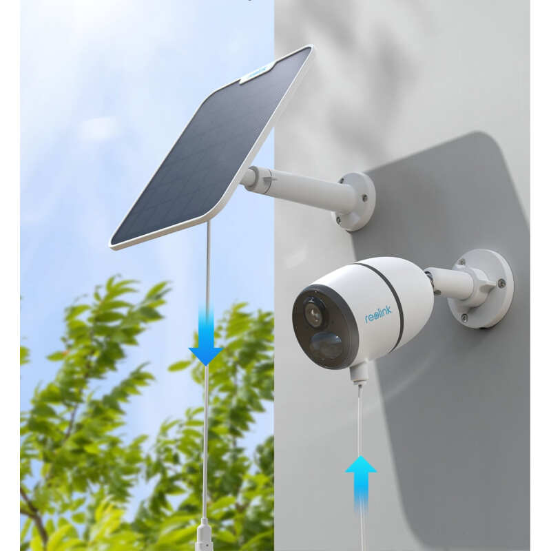6 watt solcellepanel til Reolink kameraer - Bilde 7